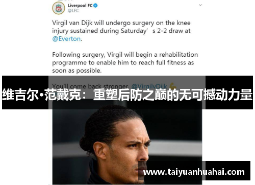 维吉尔·范戴克:重塑后防之巅的无可撼动力量 维吉尔·范戴克:重塑后防之巅的无可撼动力量